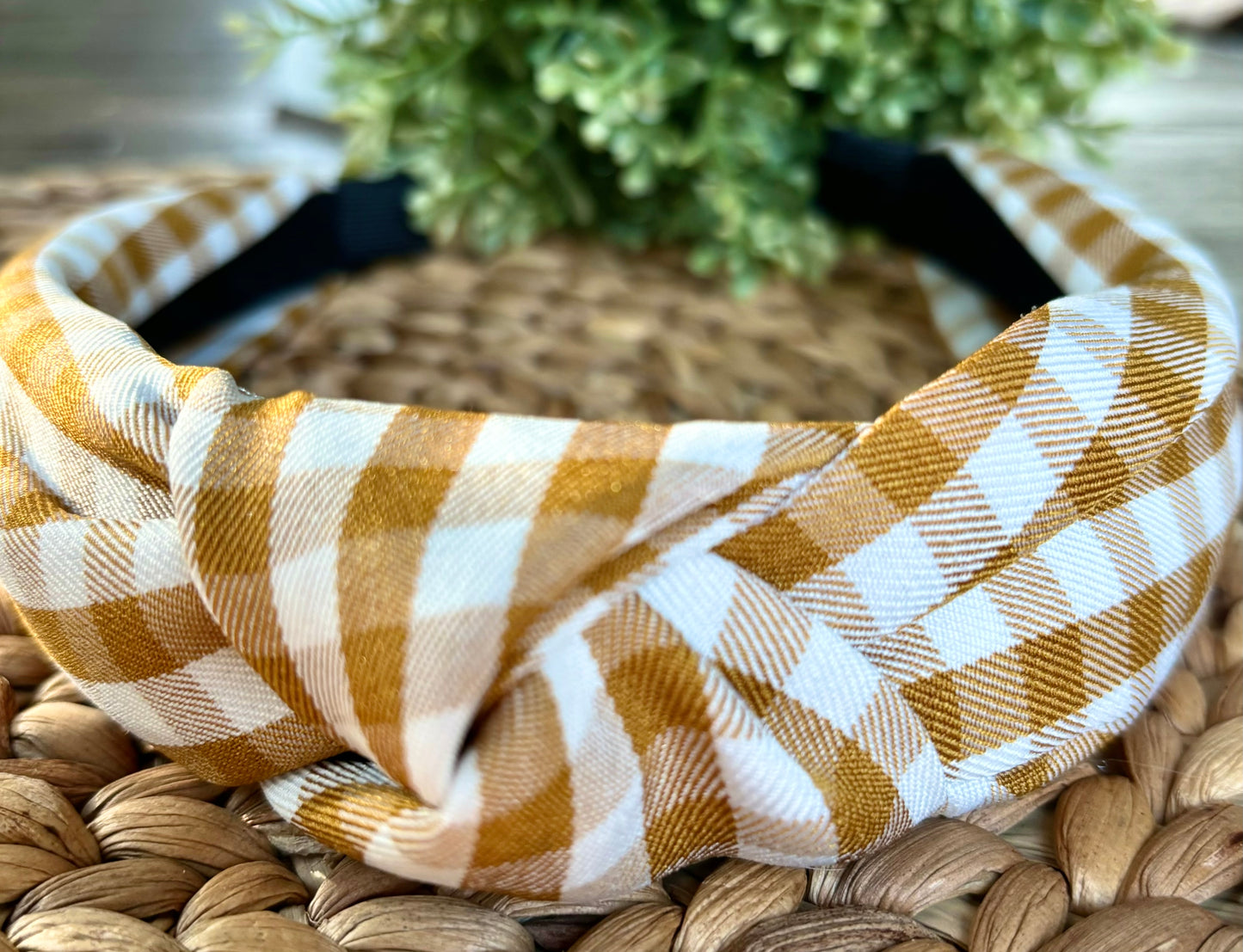 Checkered Headband