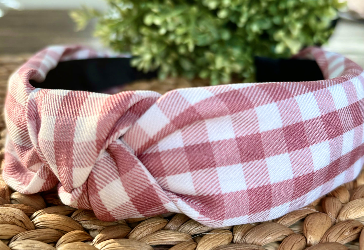 Checkered Headband