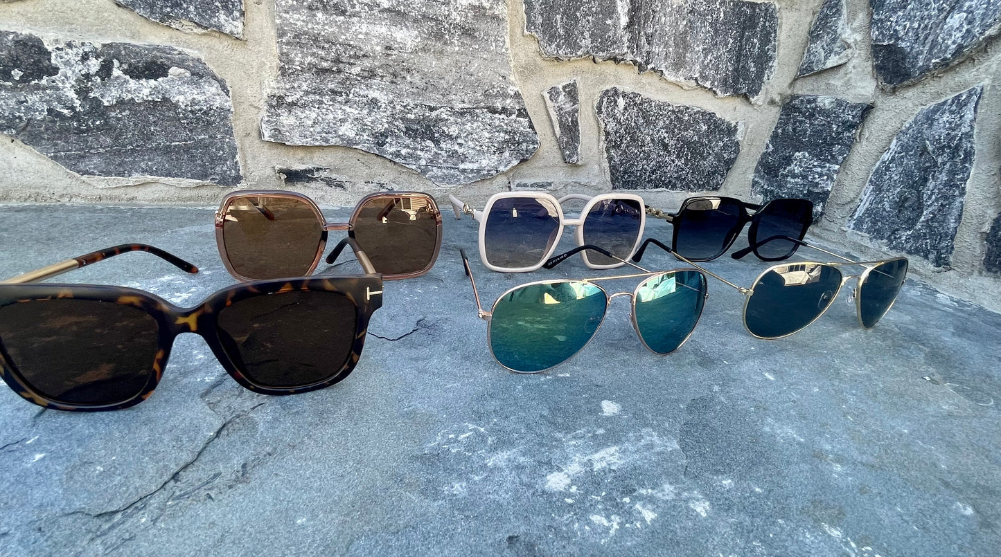 Square Tortoise Sunglasses