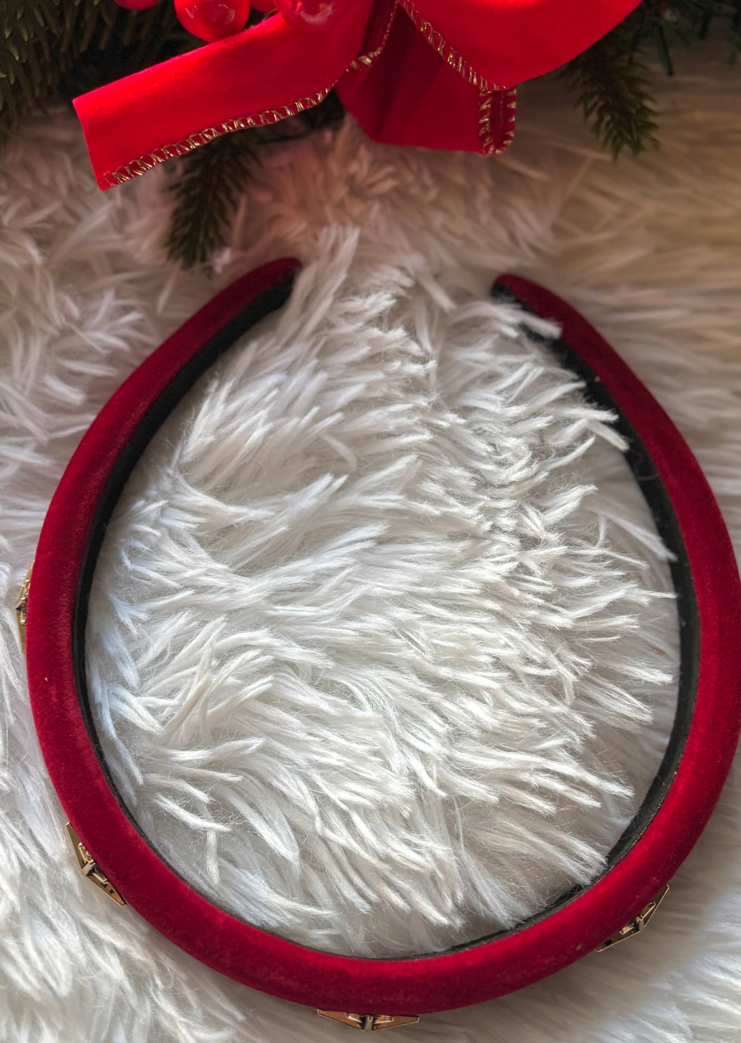 Velvet Festive Headband