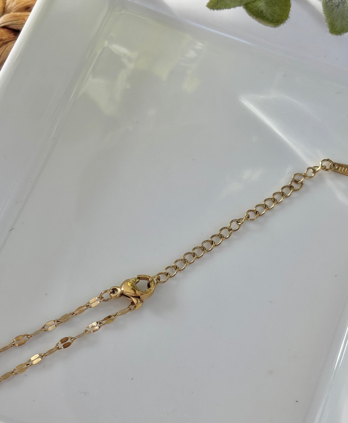 Double Heart Link Necklace