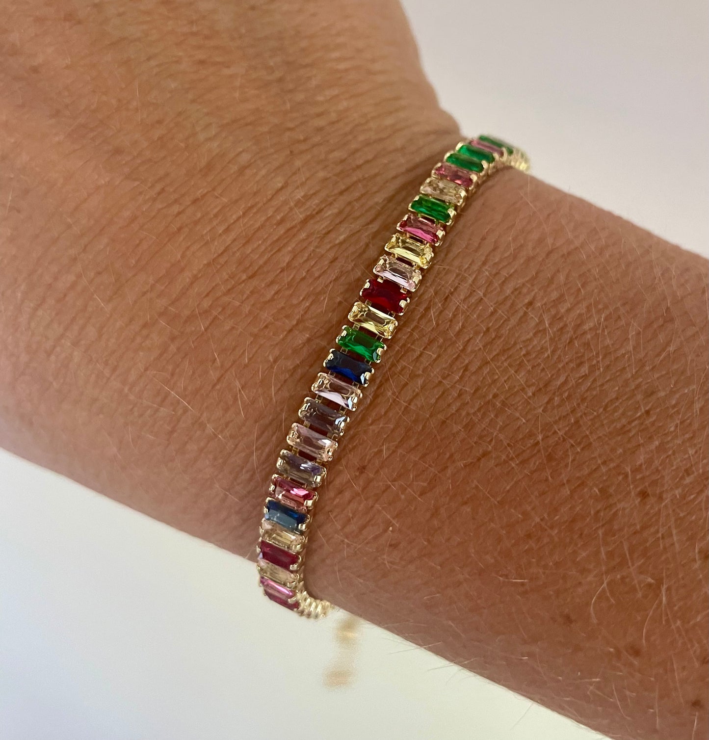 All the Colors Bracelet-Gold