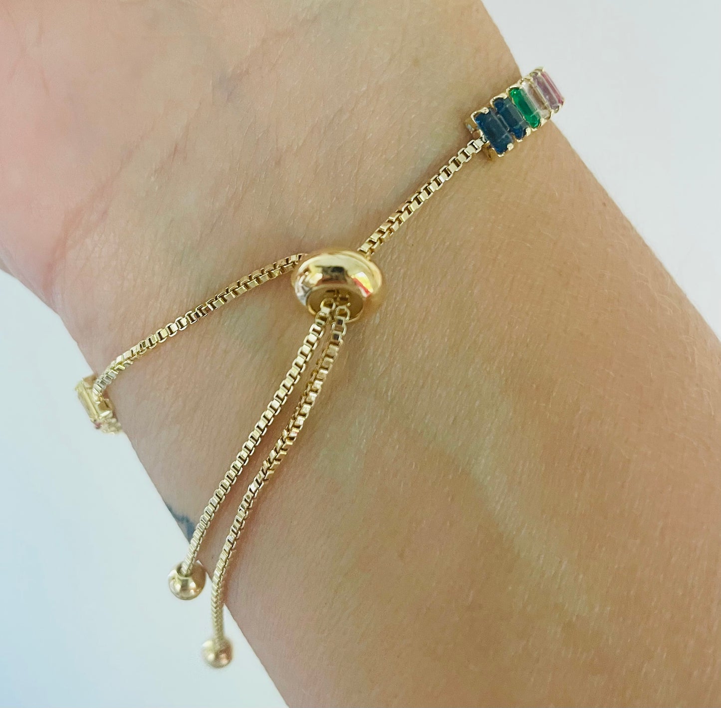 All the Colors Bracelet-Gold