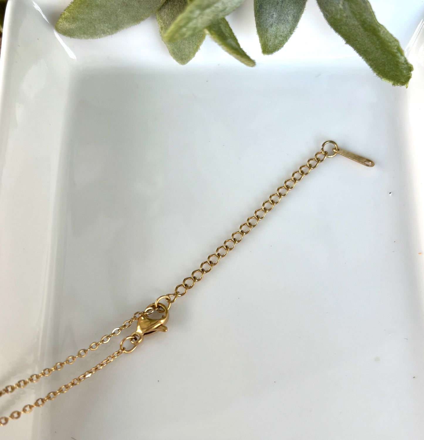 Pink Bow Necklace