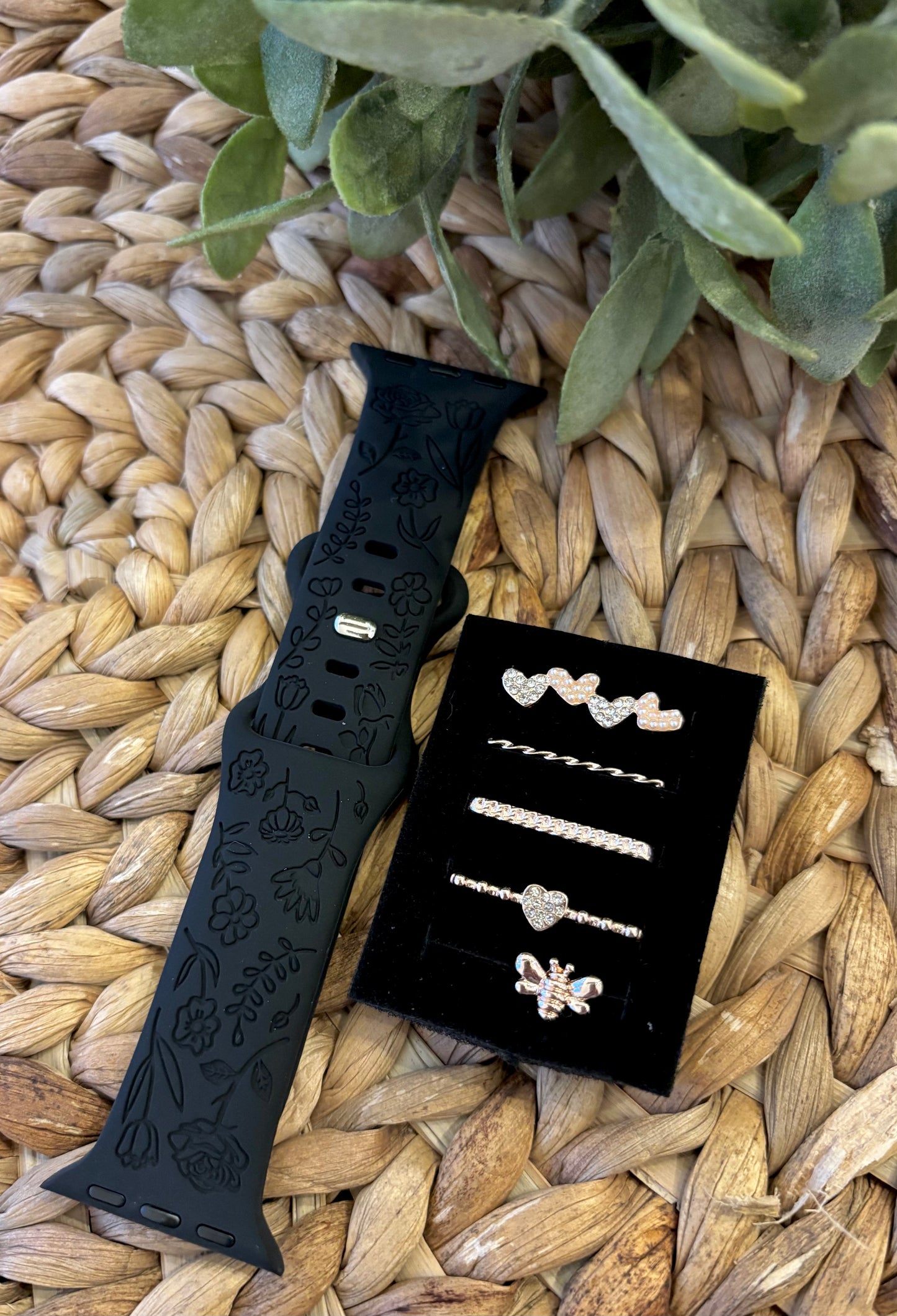 Watch Bands-Silicone with Charms