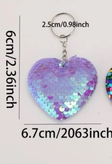 Sequin Keychain