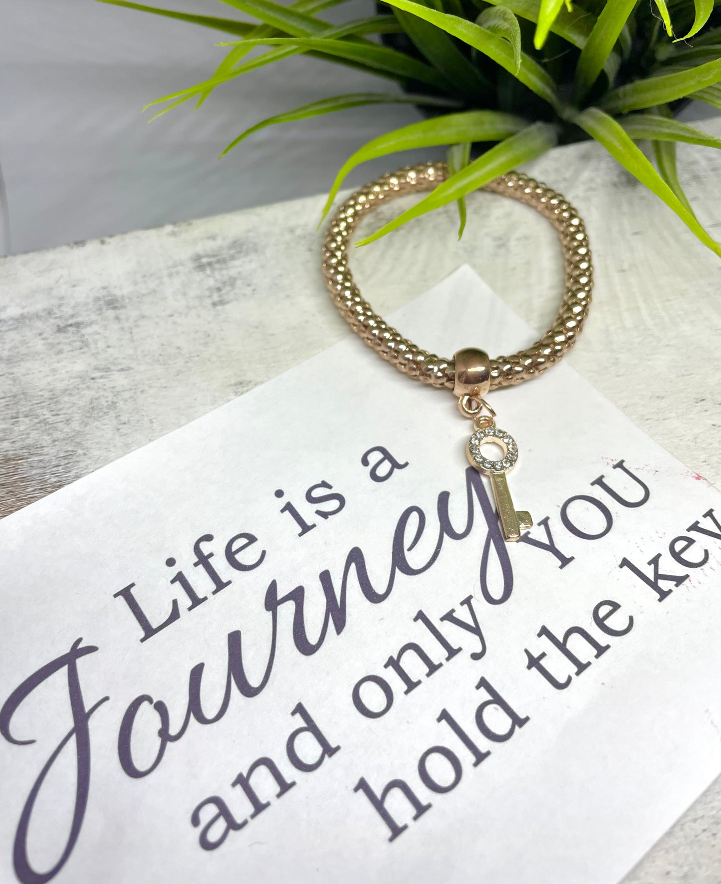 Graduation Gift-Key Bracelet