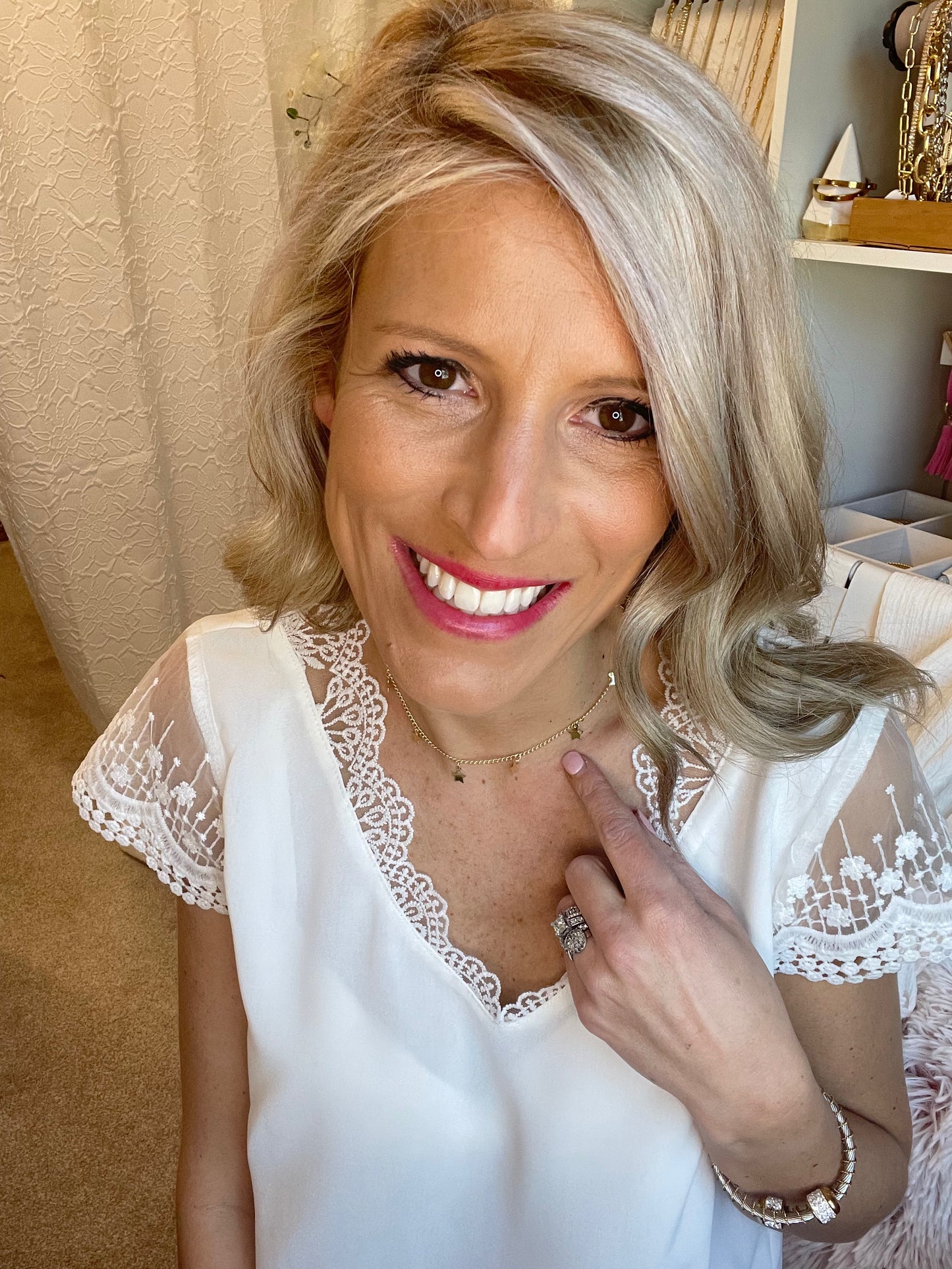 Silver Star Necklace