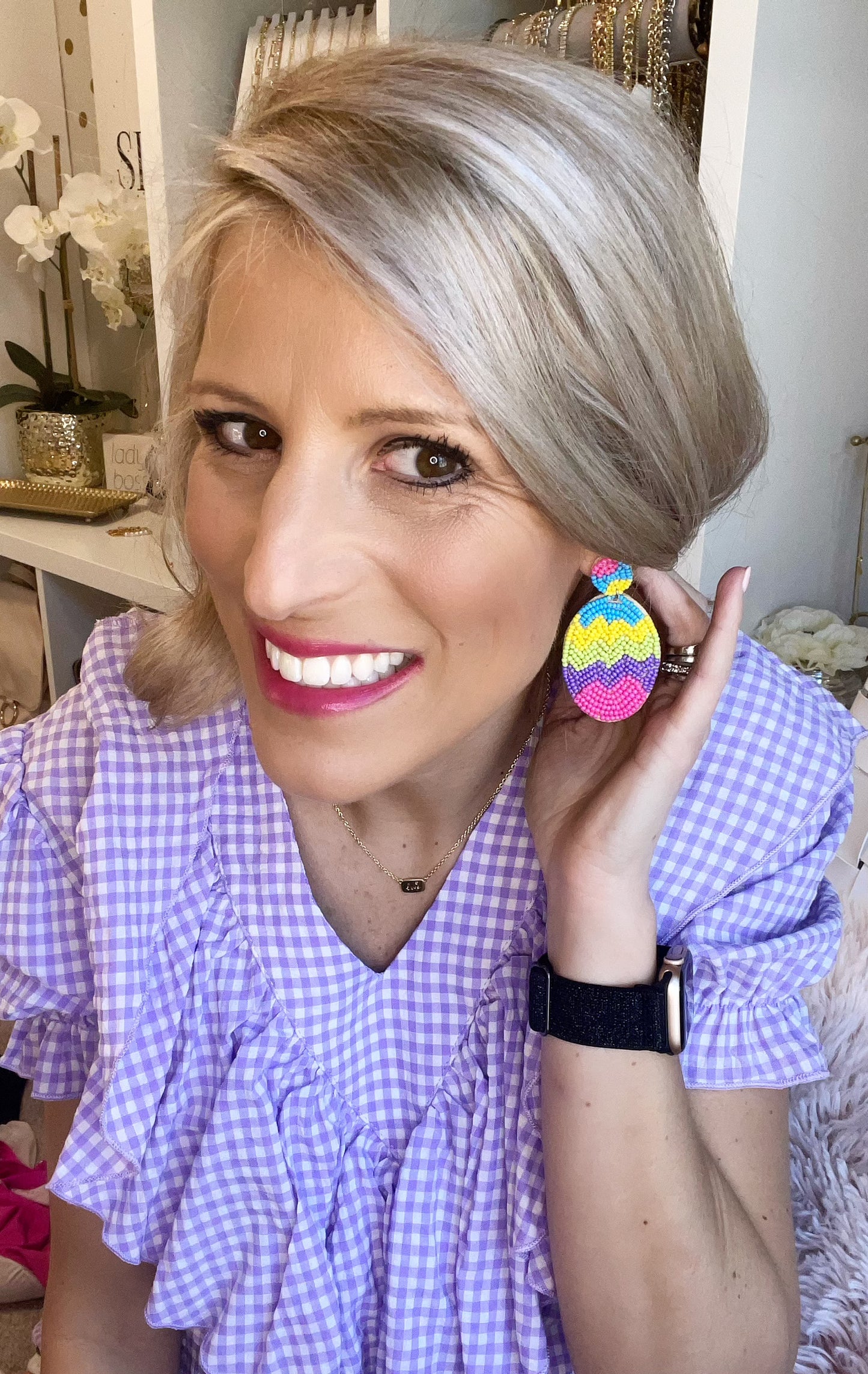 Colorful Easter Egg Earrings