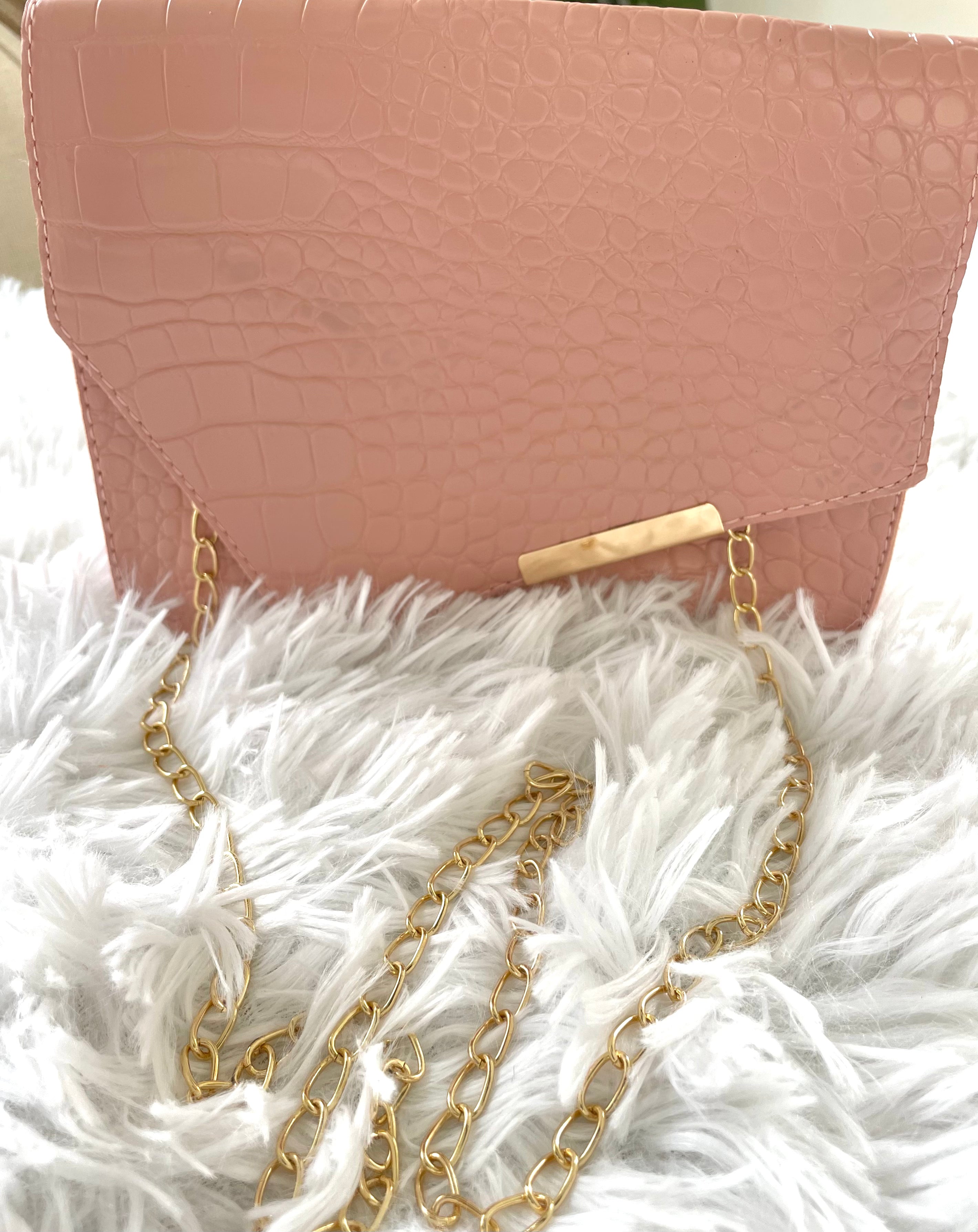 Blush purse on sale