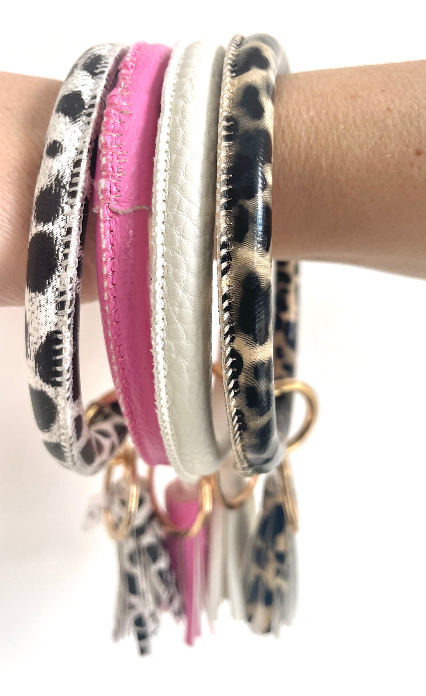 Keyring Bracelet with Tassel