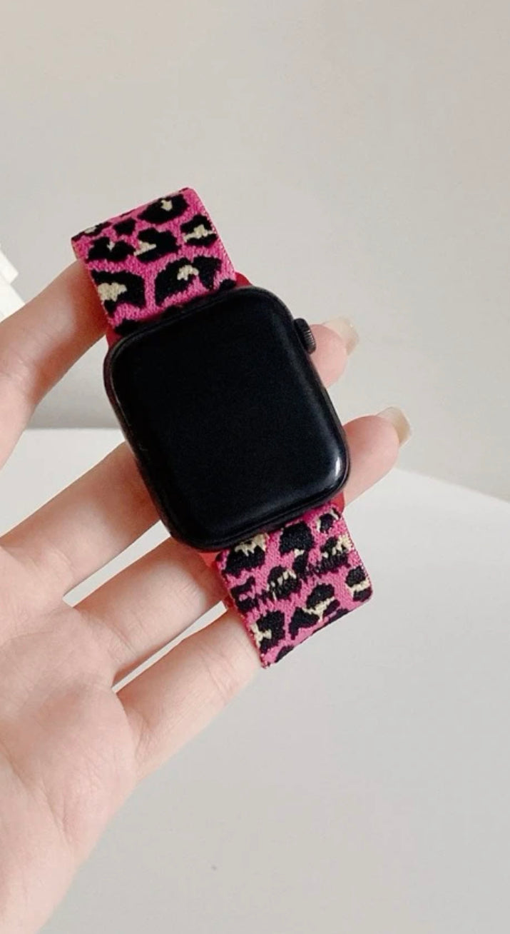Watch Band-Leopard Print