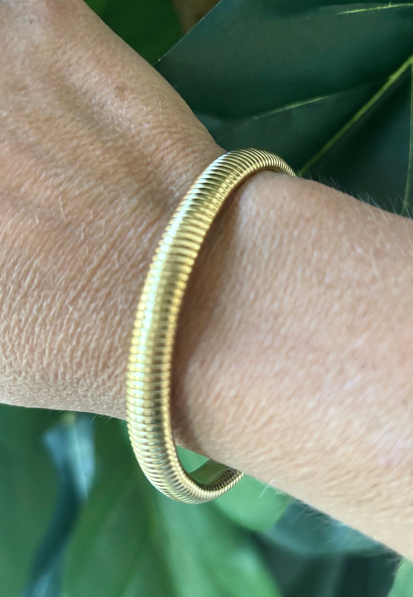 Gold Bangle Bracelet