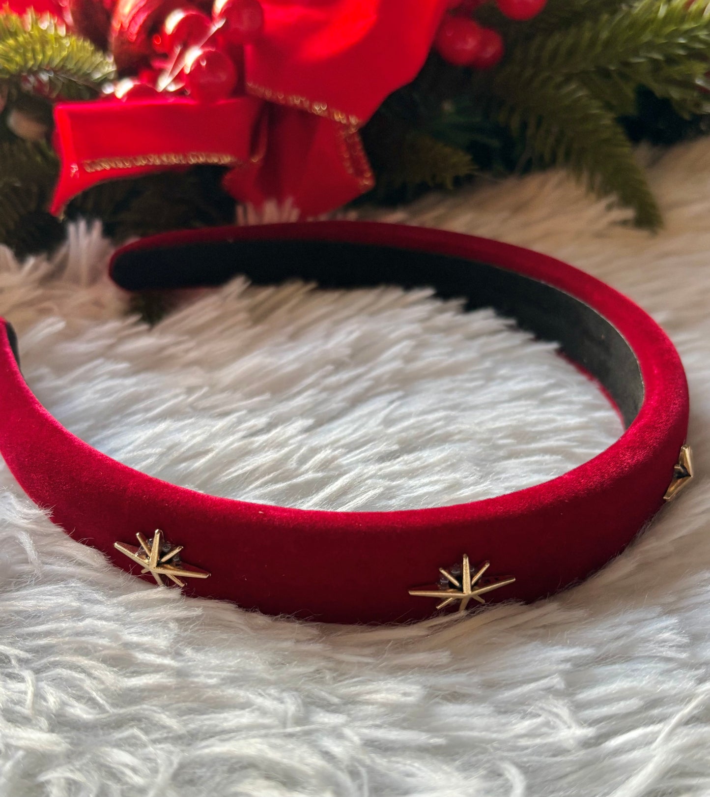 Velvet Festive Headband