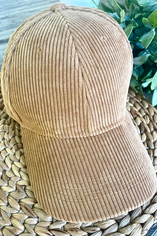 Corduroy Baseball Hat