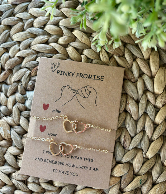 Pinky Promise Bracelet Set