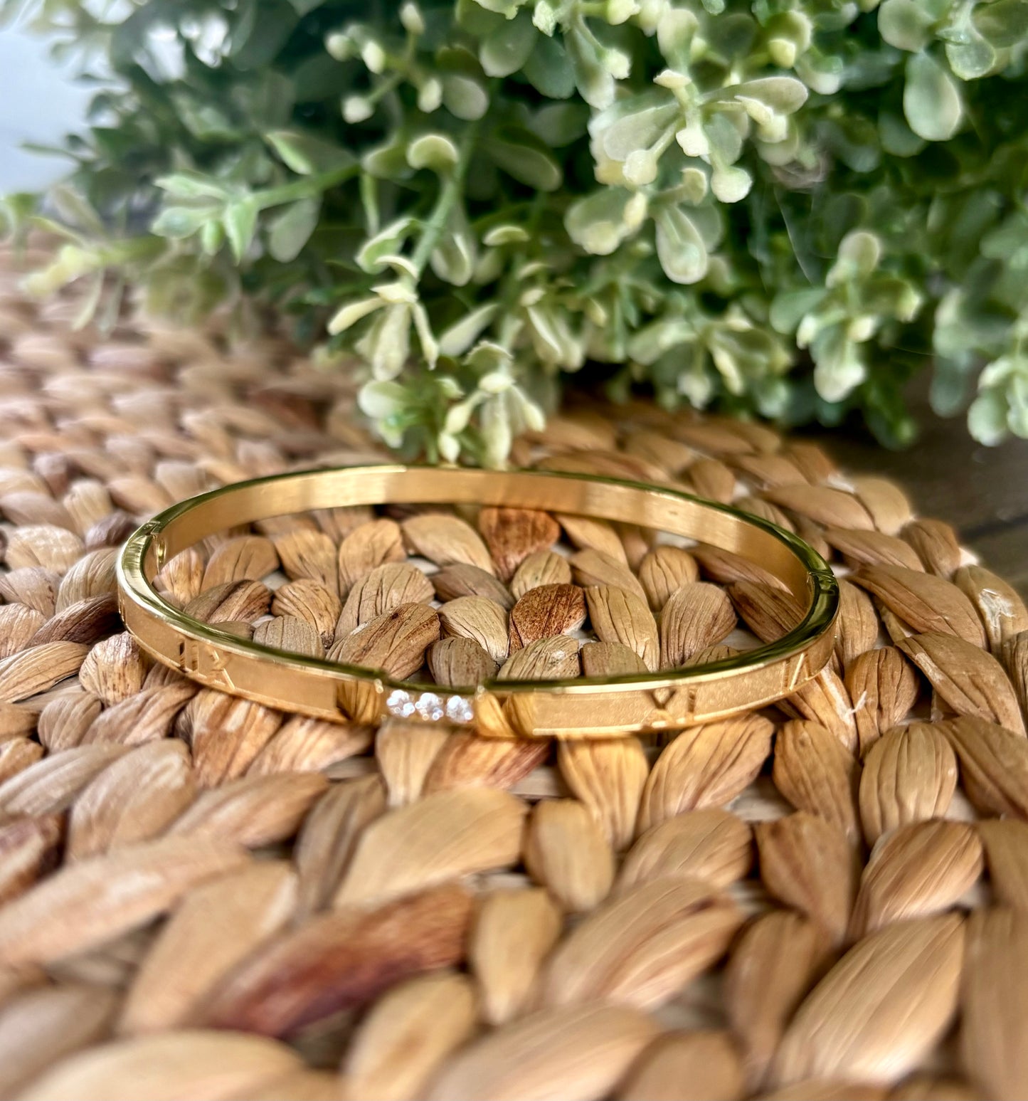 Roman Numeral Bangle