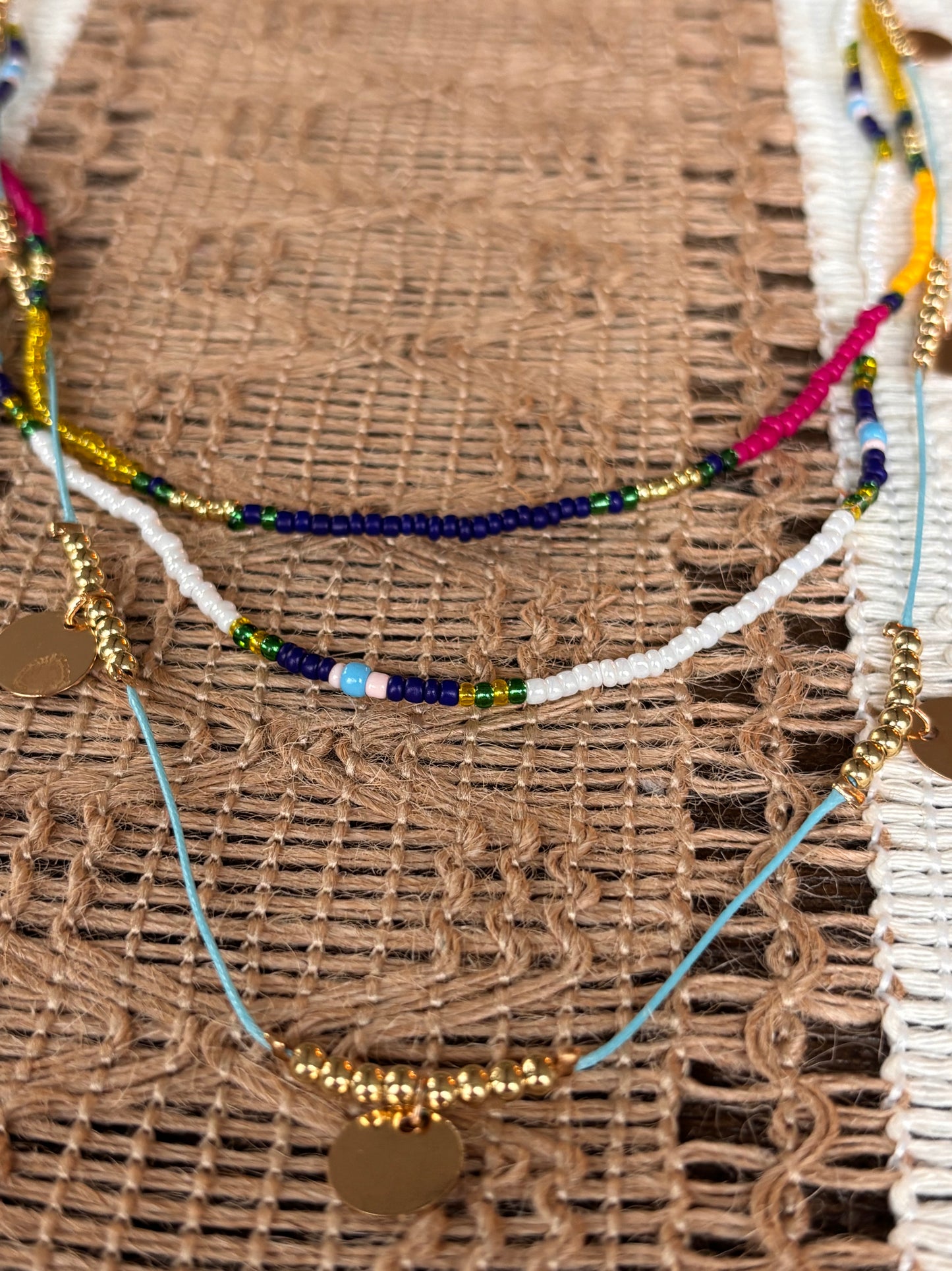 Boho Beaded Layering Necklace