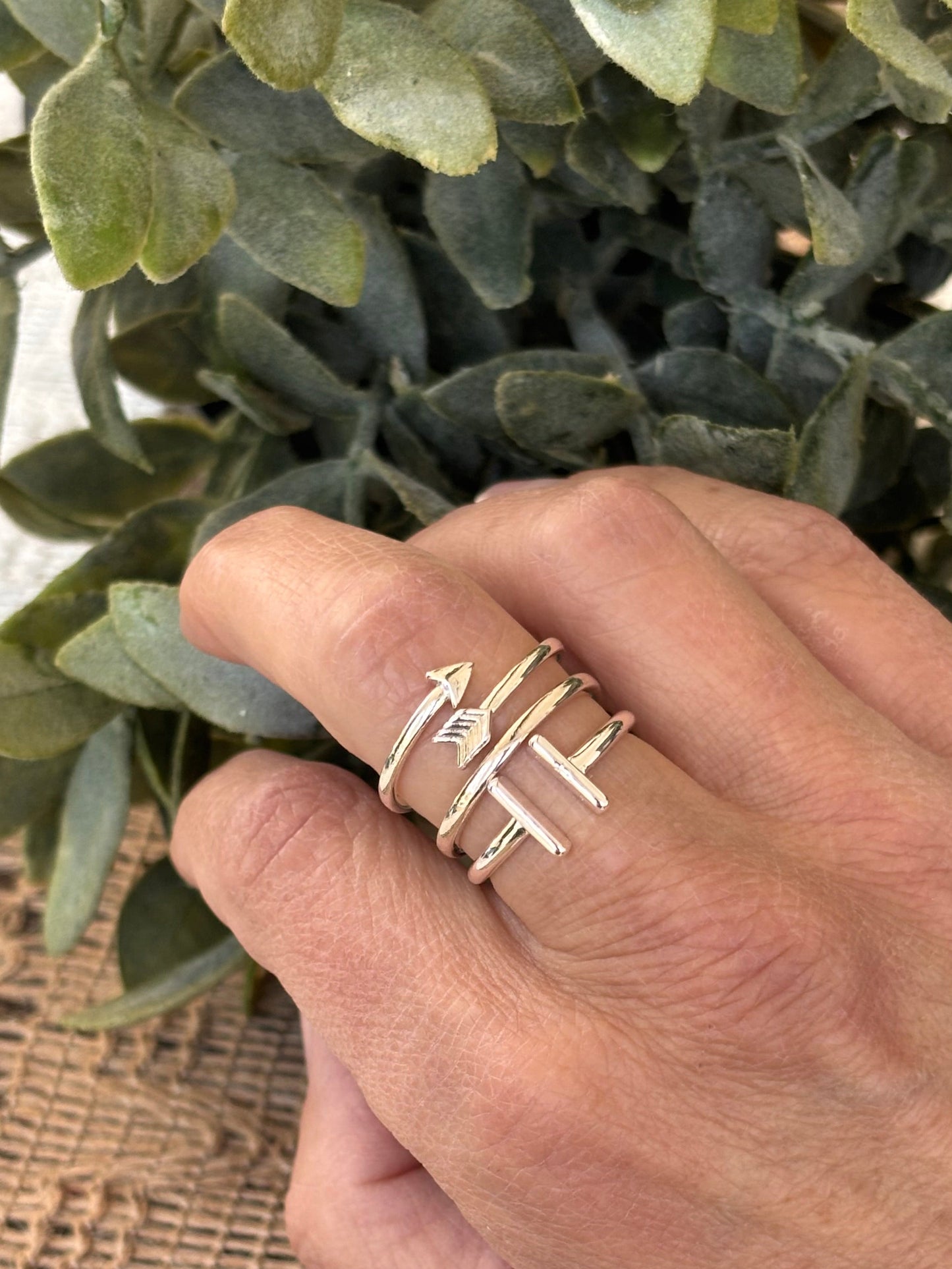 Arrow Stackable Rings