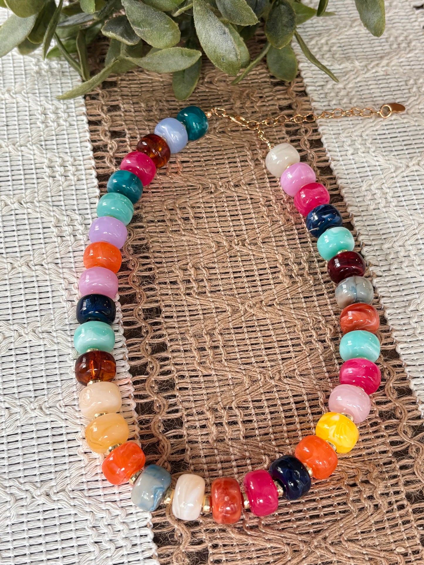 Colorful Beaded Necklace