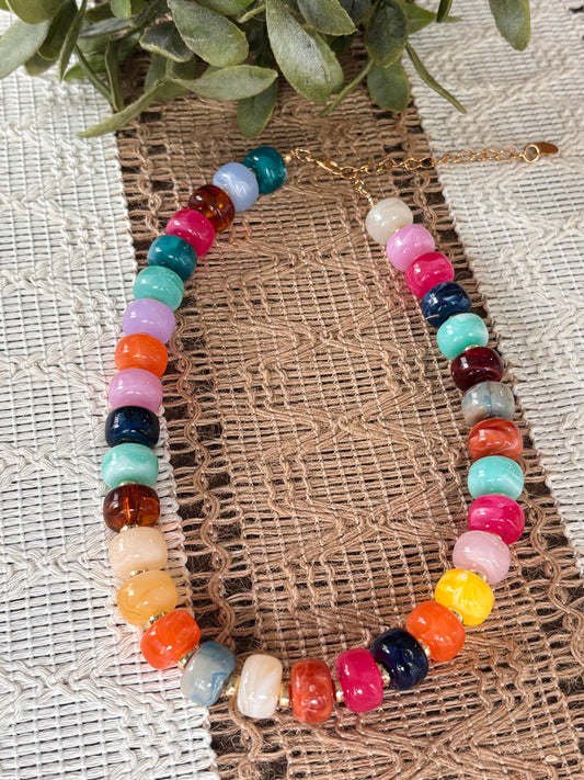 Colorful Beaded Necklace