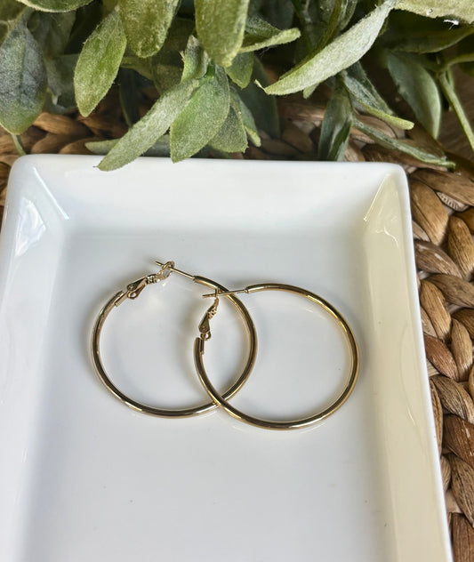 Gold Hoops