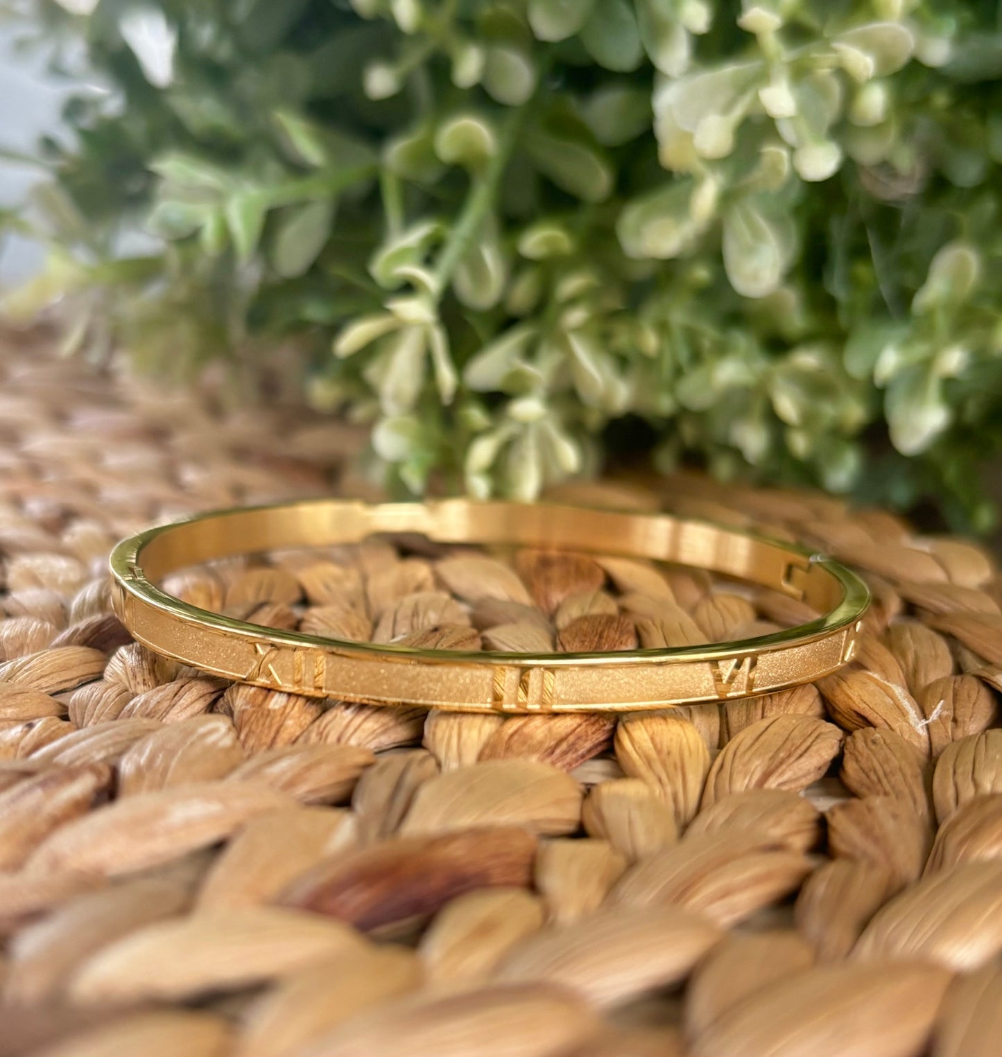 Roman Numeral Bangle