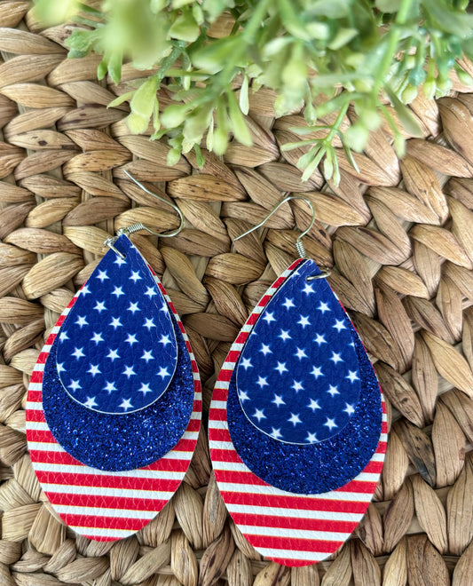 Stars & Stripes Earrings