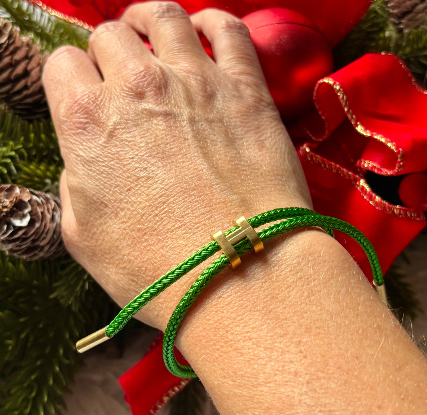 Designer Inspired “H” Rope Bracelet