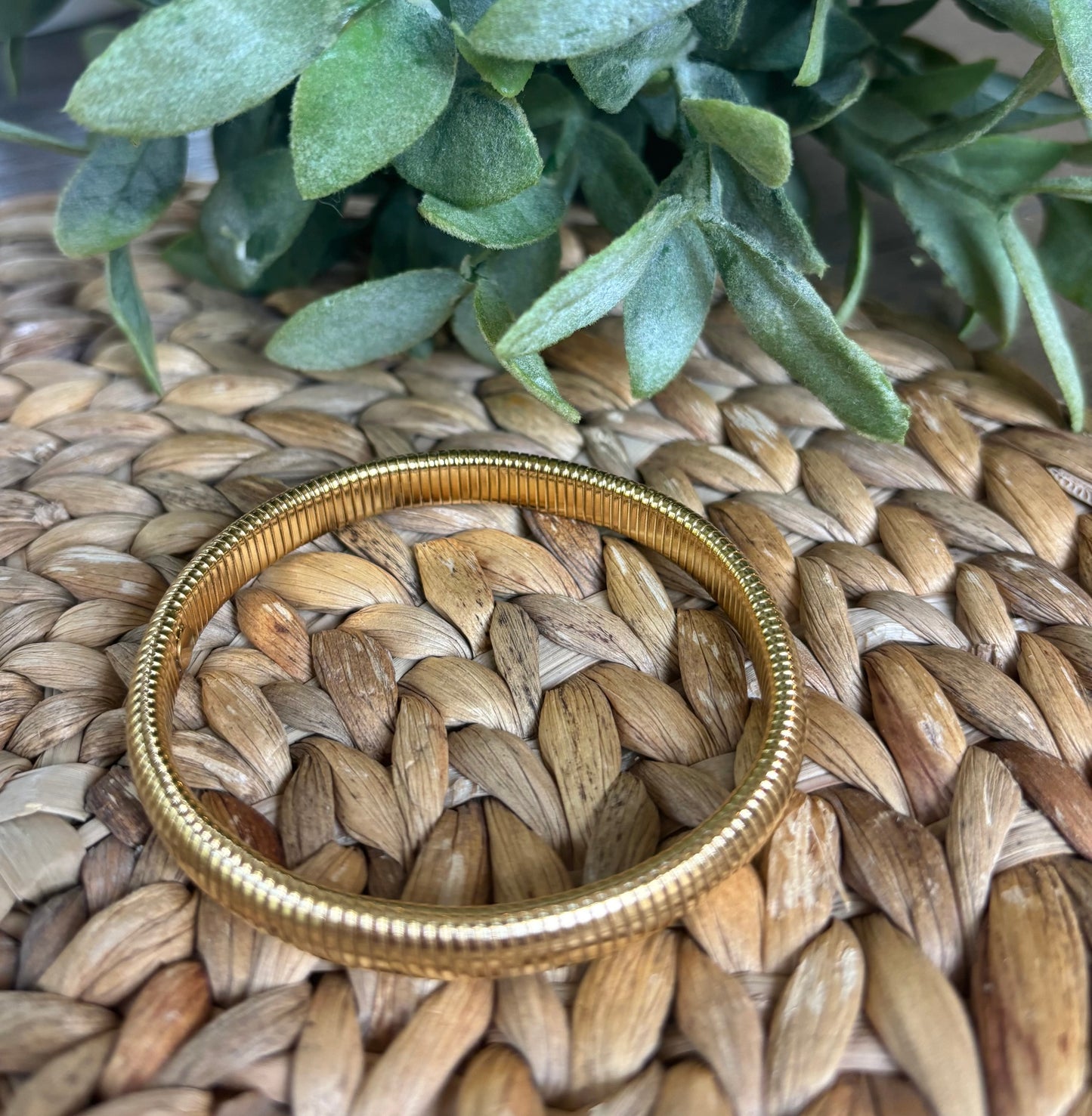 Gold Bangle Bracelet