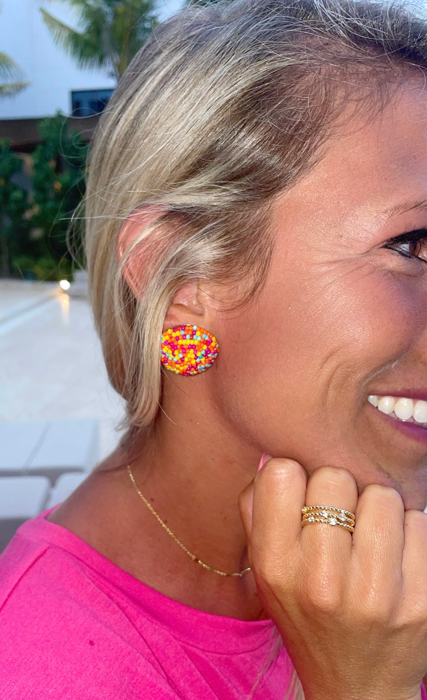 Sunshine Statement Studs