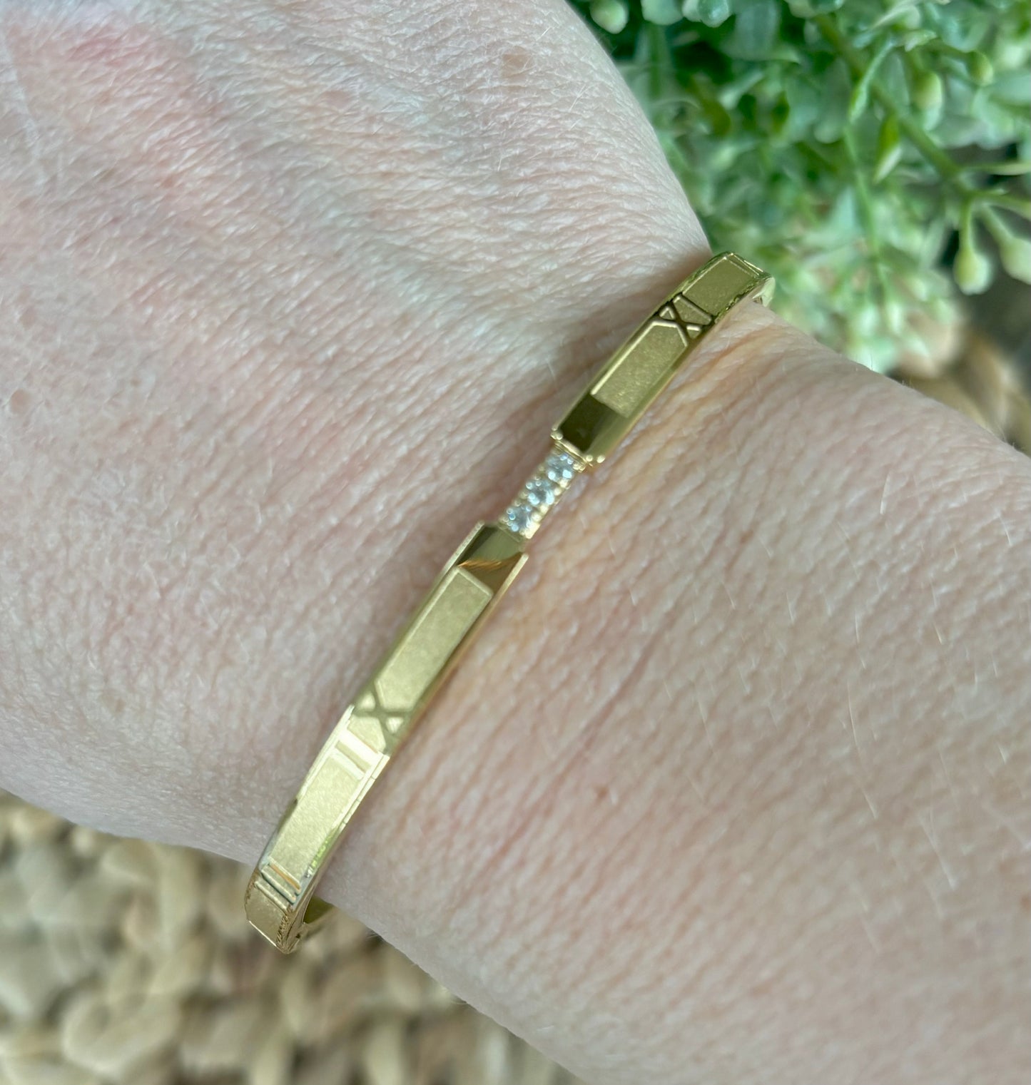 Roman Numeral Bangle