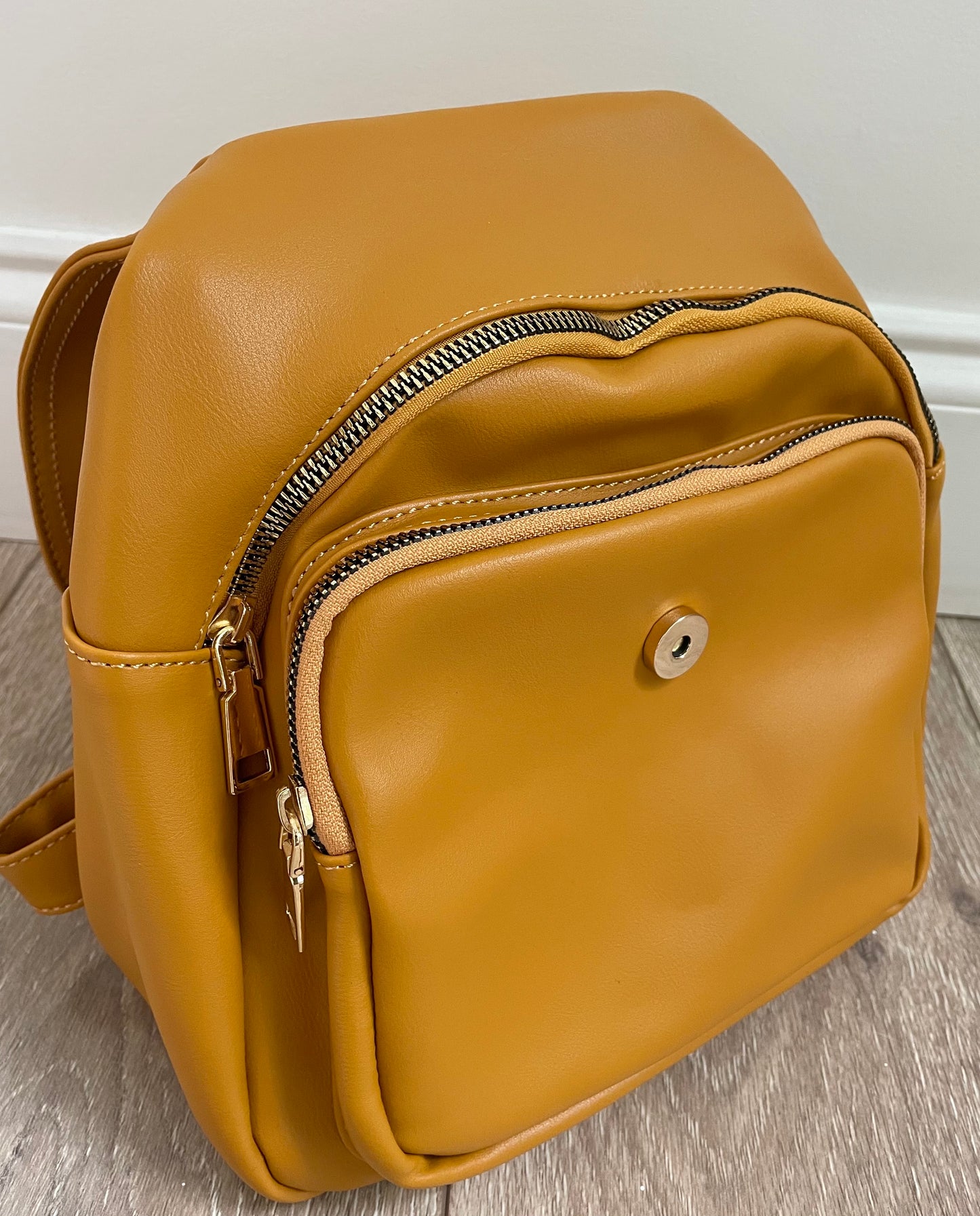 “Be Cool” Backpack - Mustard