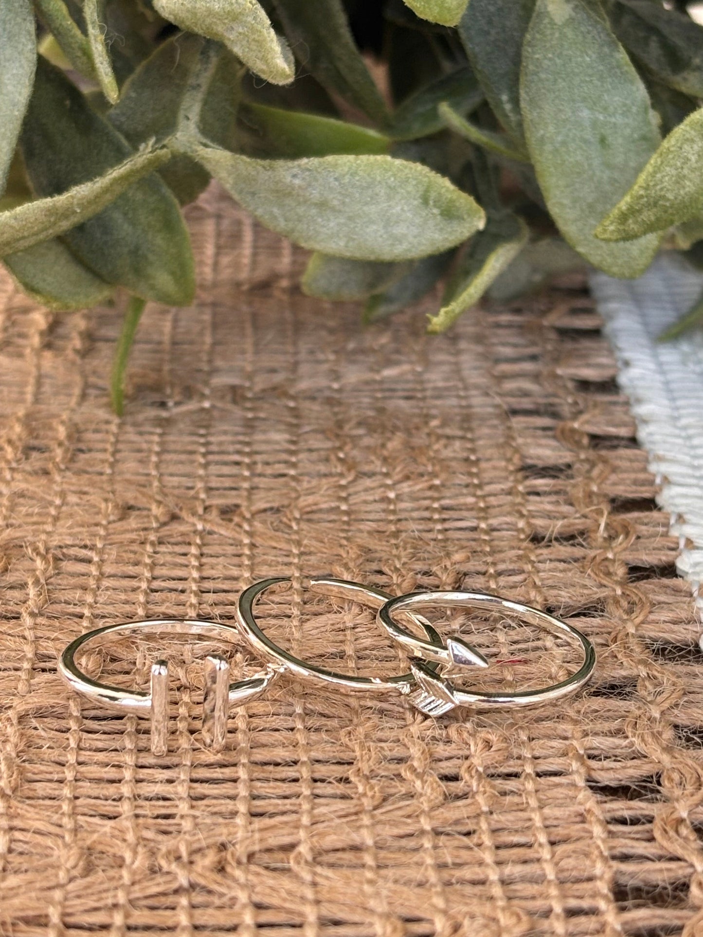 Arrow Stackable Rings