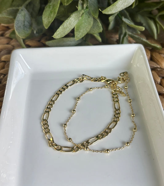 Delicate Bracelet Duo
