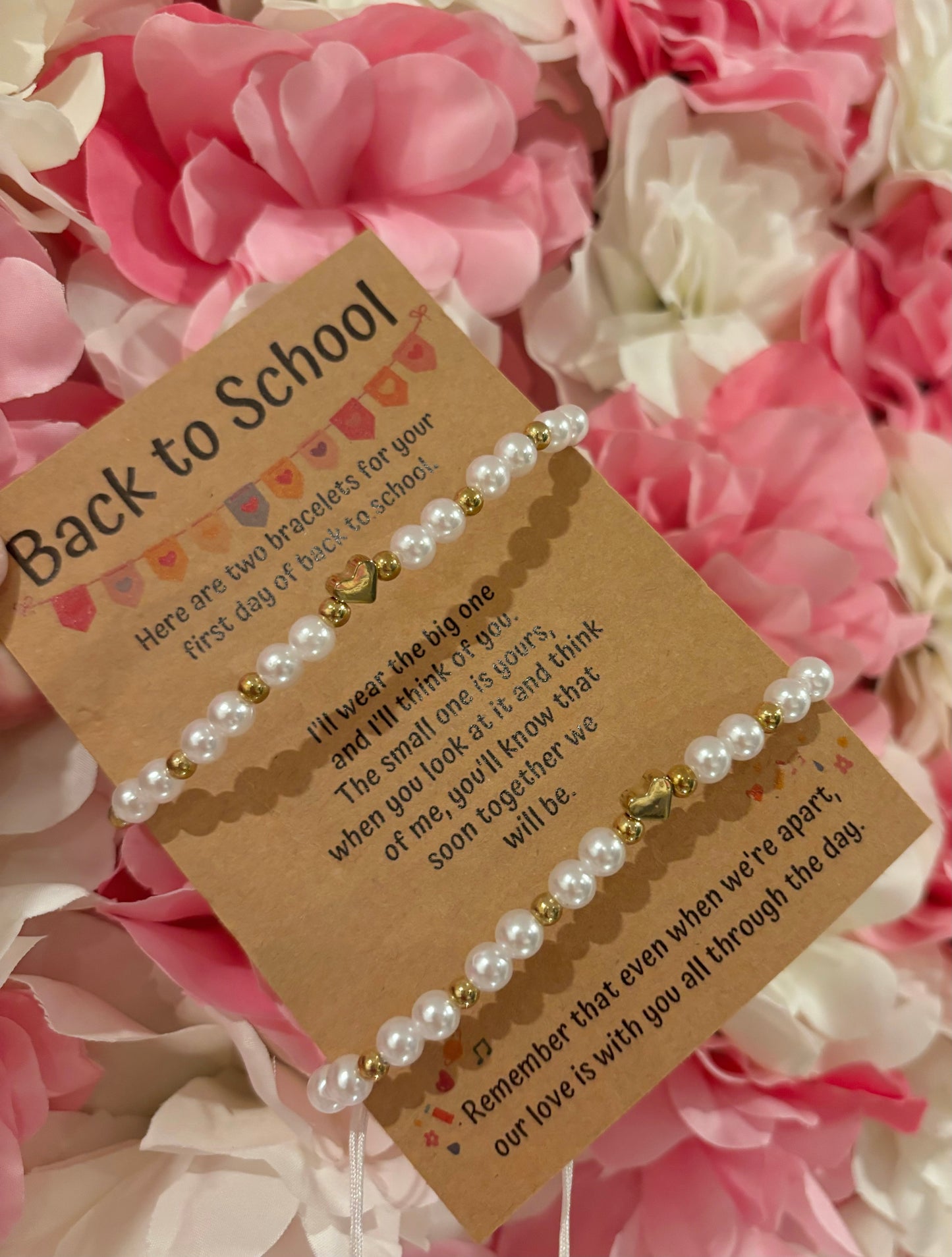 1st Day of School Bracelets