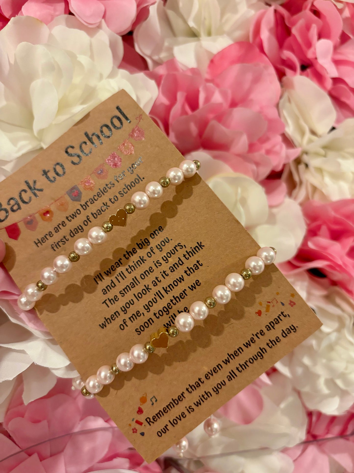 1st Day of School Bracelets