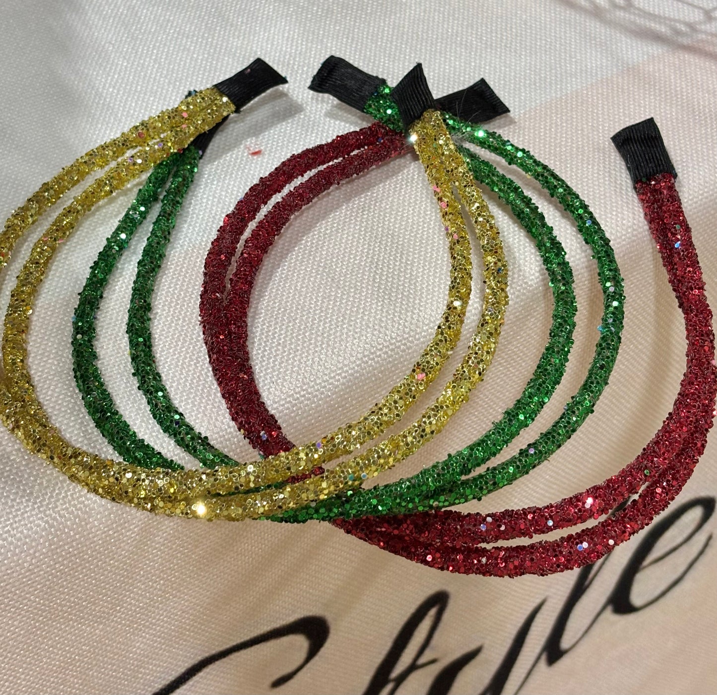 Double Glitter Headband
