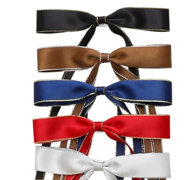 Satin Hairbows-Various Colors