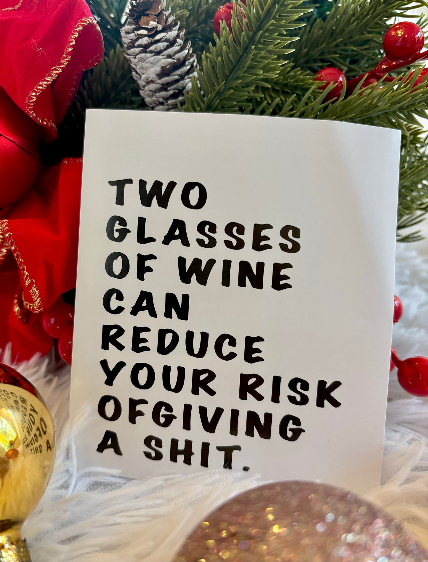 Funny Wine Bottle Sticker