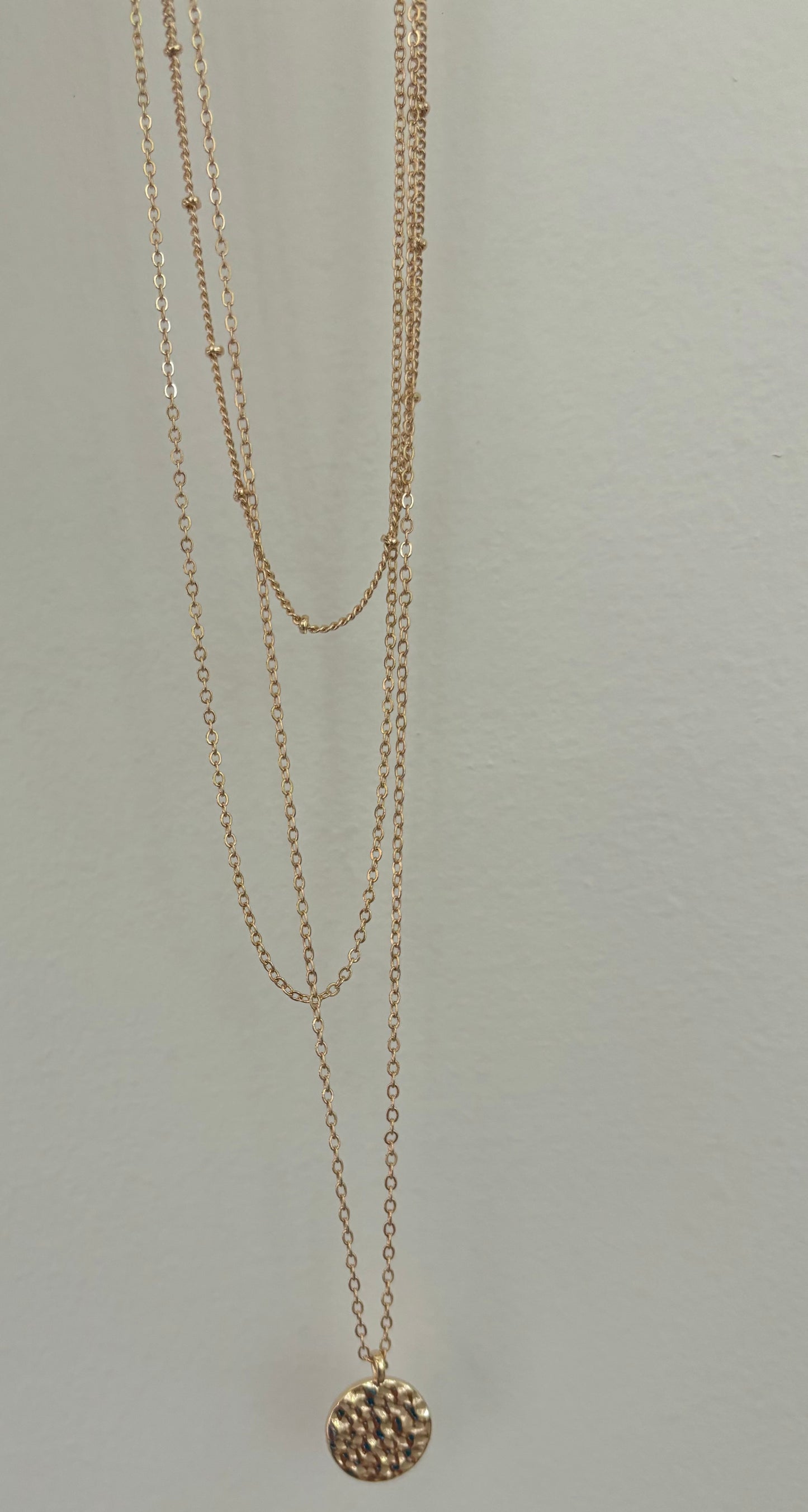 Delicate Multi Chain Layering Necklace