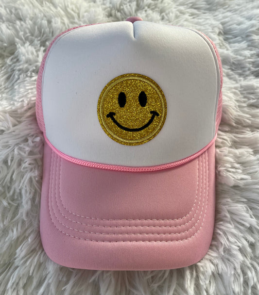 Pink Smile Trucker Hat