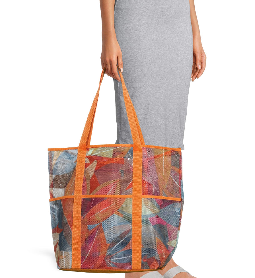 Mesh Beach Tote – Style Lain Boutique - Main Image