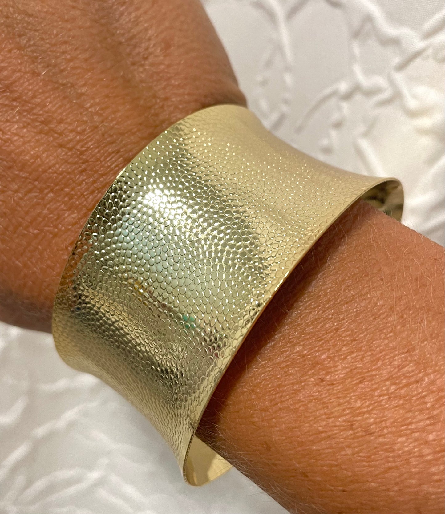 Gold Statement Cuff