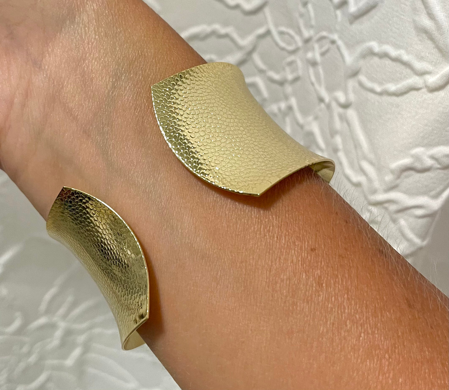 Gold Statement Cuff