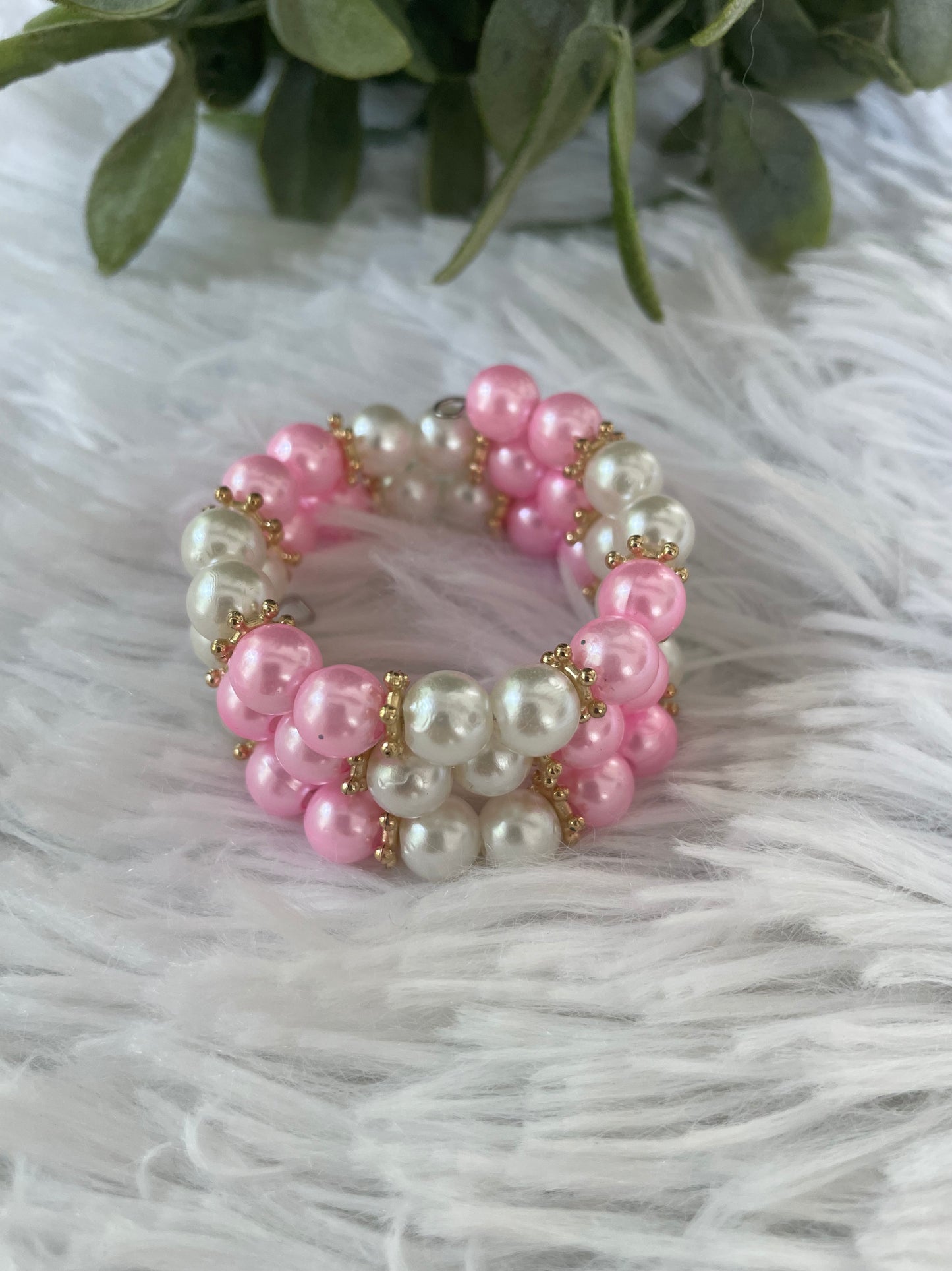 Pearl Coil Bracelet