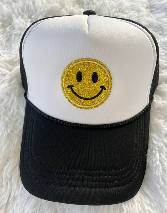 Black Smile Trucker Hat