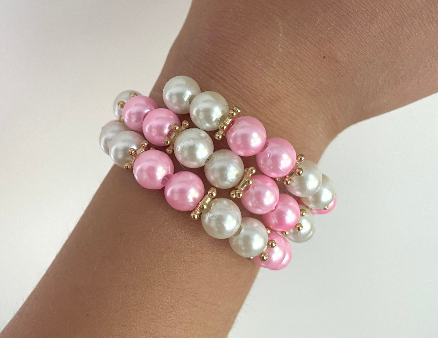 Pearl Coil Bracelet