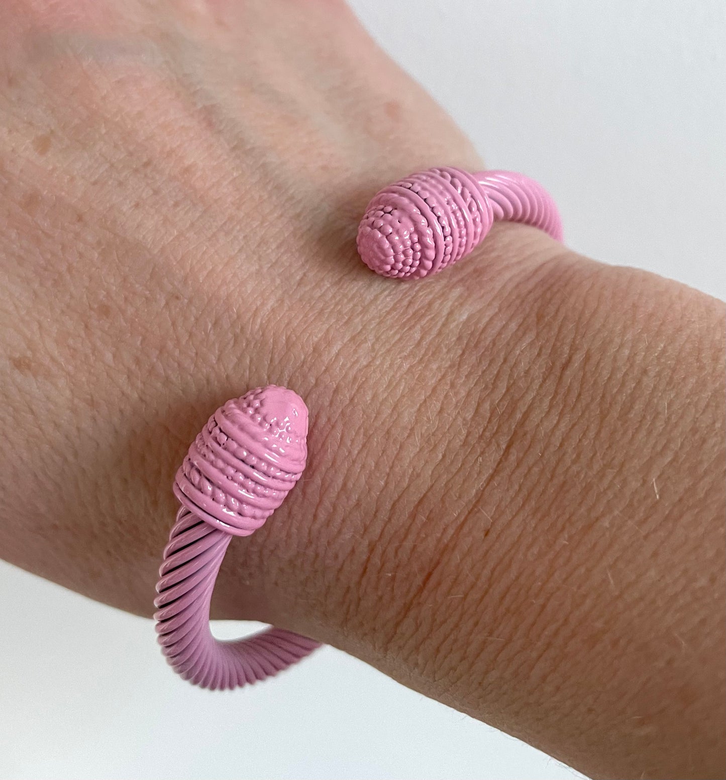 Pink Twist Cuff