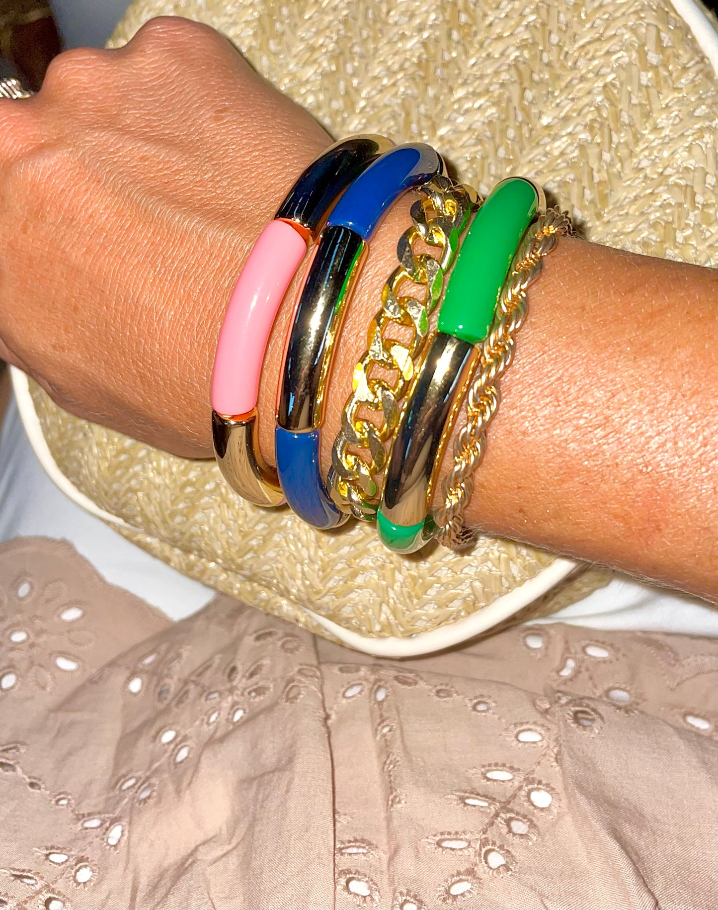 Gold Bracelet Stack